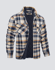 Julian - Striped flannel jacket