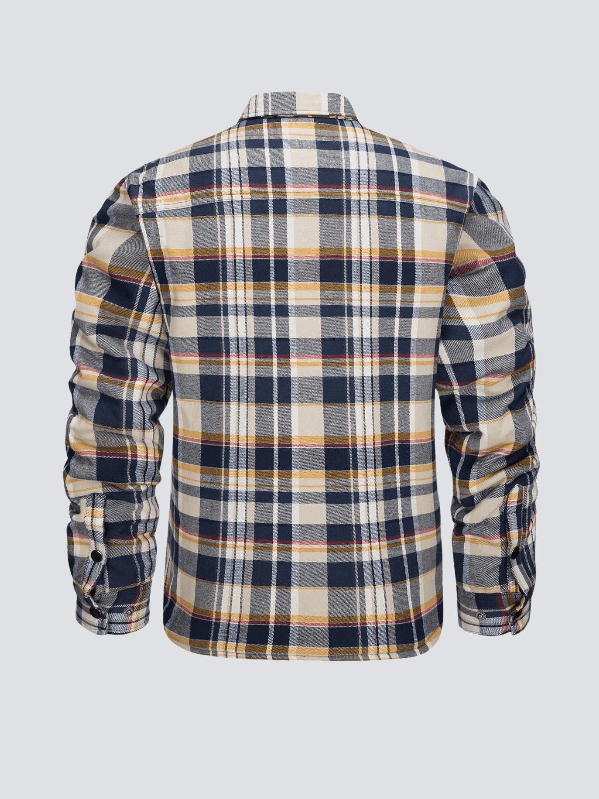 Julian - Striped flannel jacket