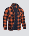 Julian - Striped flannel jacket