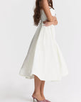 ALESSIA | Elegant Dress with Skirt Detailing