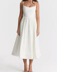 ALESSIA | Elegant Dress with Skirt Detailing