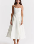 ALESSIA | Elegant Dress with Skirt Detailing