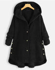 Aria | Ribbed Hooded Coat